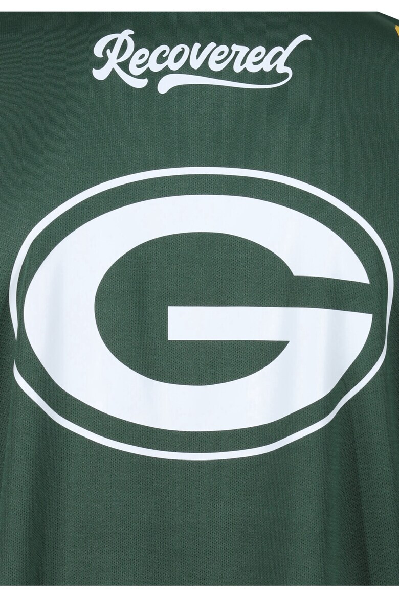Recovered Шпиц тениска с шарка на Packers - Pepit.bg