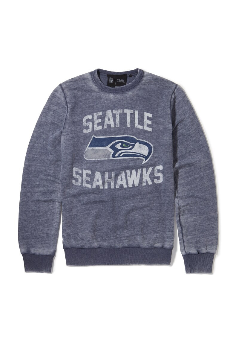 Recovered Суитшърт NFL Seattle Seahawks Classic Print 4655 - Pepit.bg