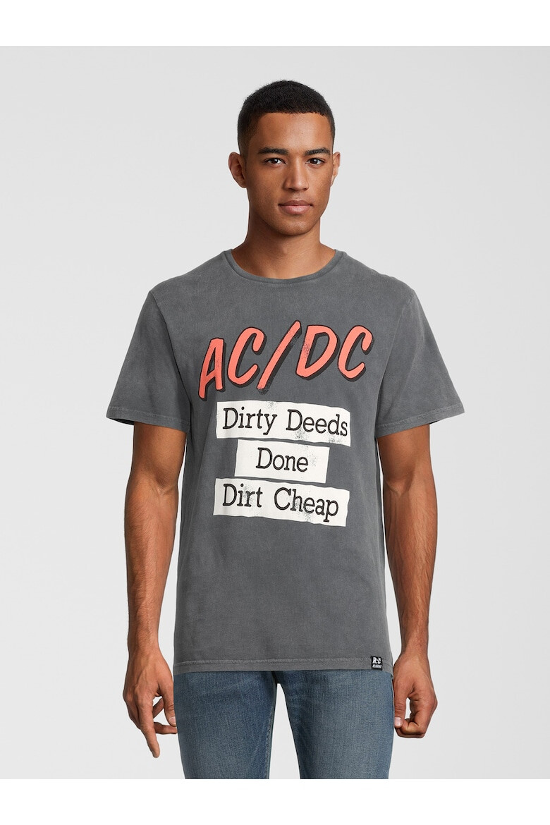 Recovered Тениска ACDC Dirty Deeds Done Cheap 5497 с принт - Pepit.bg