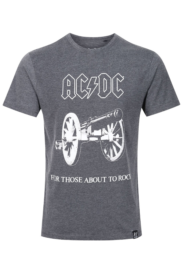 Recovered Тениска ACDC 'For Those About Rock' 7595 с принт - Pepit.bg