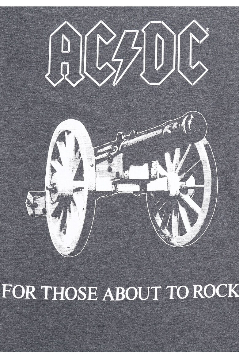 Recovered Тениска ACDC 'For Those About Rock' 7595 с принт - Pepit.bg