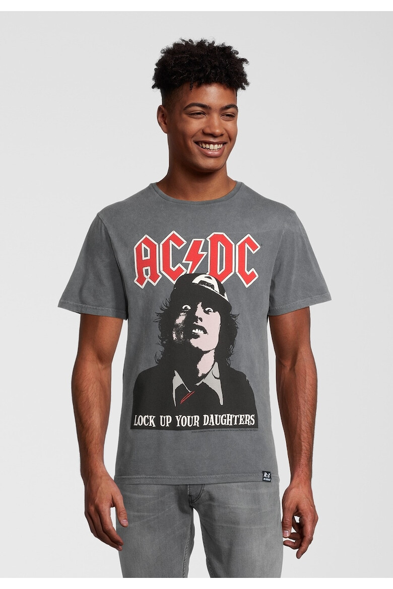 Recovered Тениска ACDC Lock Up 5499 с принт - Pepit.bg