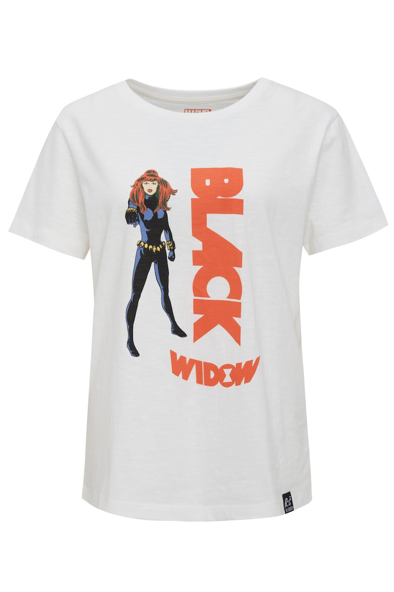 Recovered Тениска Black Widow 4009 с принт - Pepit.bg