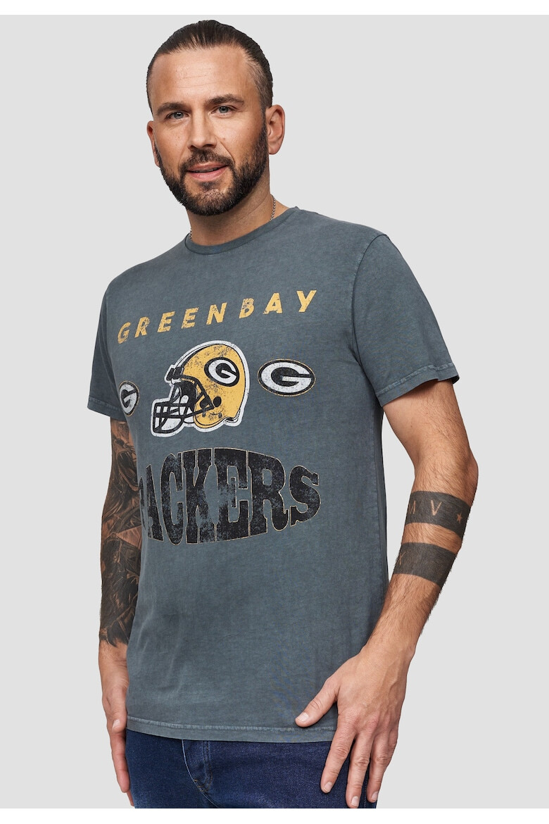 Recovered Тениска от памук с щампа NFL Green Bay Packers 3291 - Pepit.bg