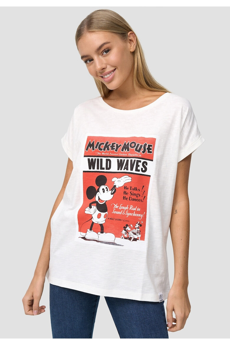 Recovered Тениска Wild Waves 3983 с шарка на Mickey Mouse - Pepit.bg