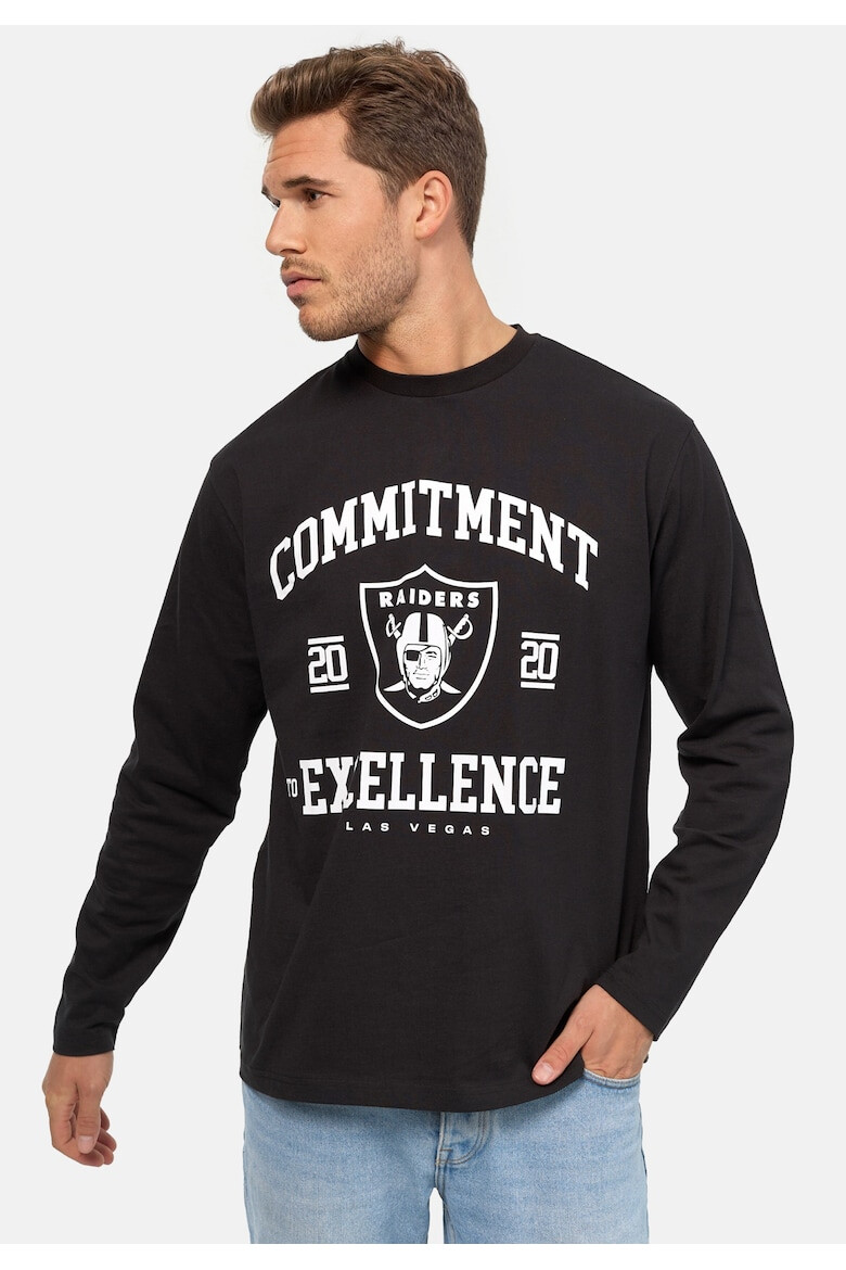 Recovered Унисекс суитшърт NFL Raiders Commitment To Excellence 6287 - Pepit.bg