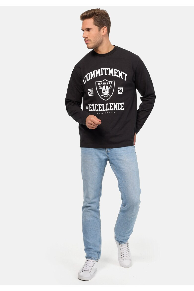 Recovered Унисекс суитшърт NFL Raiders Commitment To Excellence 6287 - Pepit.bg