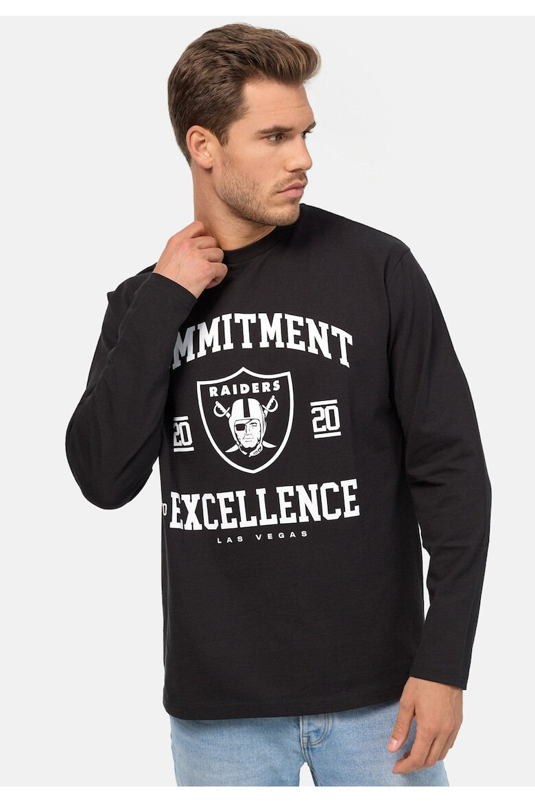 Recovered Унисекс суитшърт NFL Raiders Commitment To Excellence 6287 - Pepit.bg