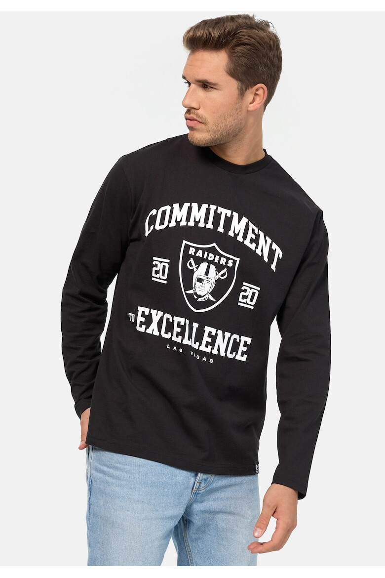 Recovered Унисекс суитшърт NFL Raiders Commitment To Excellence 6287 - Pepit.bg