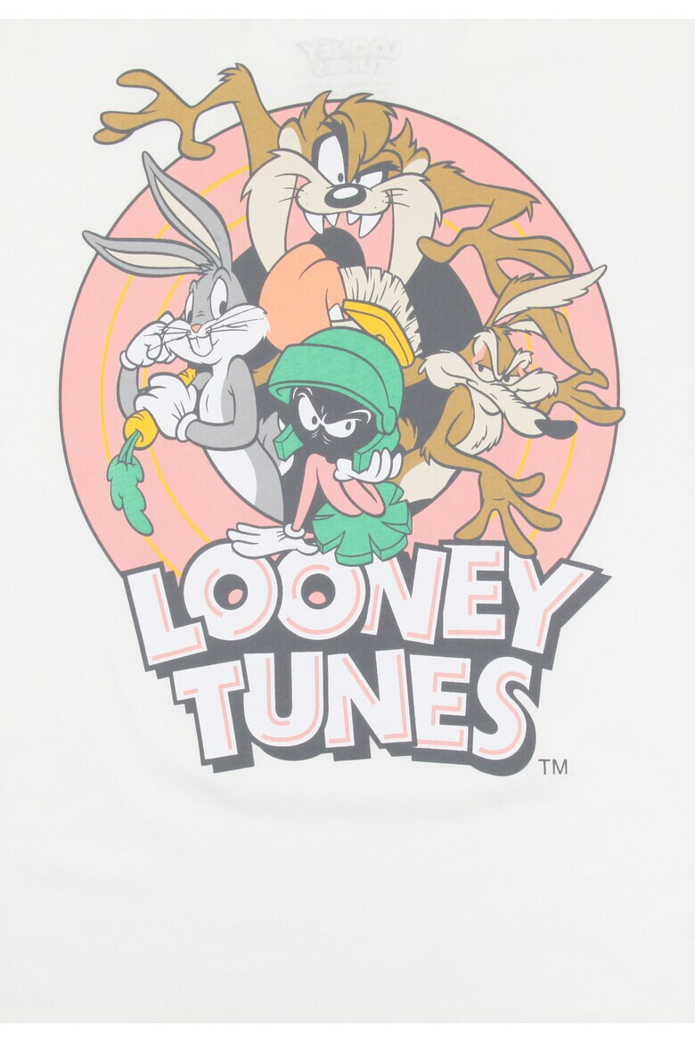 Recovered Унисекс тениска Looney Tunes Character Central 7663 с принт - Pepit.bg