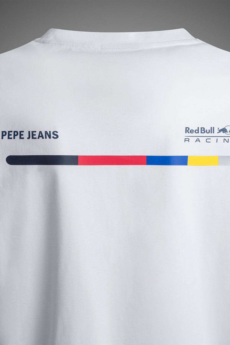 Red Bull Racing by Pepe Jeans London Pepe Jeans London Къса памучна блуза - Pepit.bg