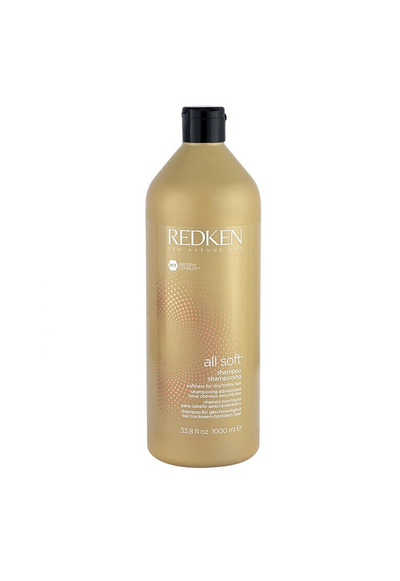 Redken Шампоан All Soft за суха и чуплива коса 1000 мл - Pepit.bg