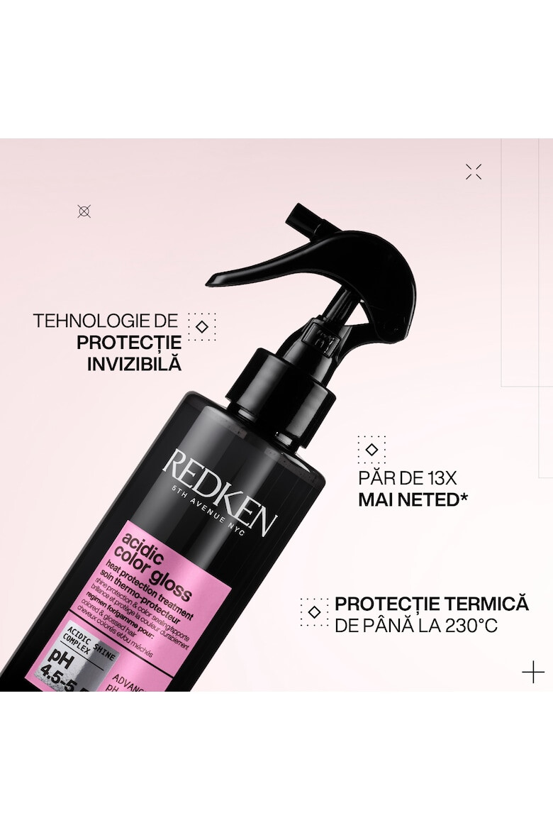 Redken Терапия за коса Leave-in Acidic Colour Gloss с витамин Е и аргинин За термична защита и блясък За боядисана коса 190 мл - Pepit.bg