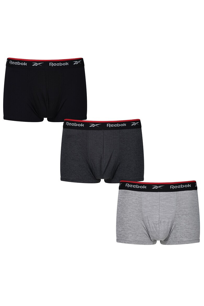 Reebok Боксерки 6651 с лого - 3 чифта - Pepit.bg