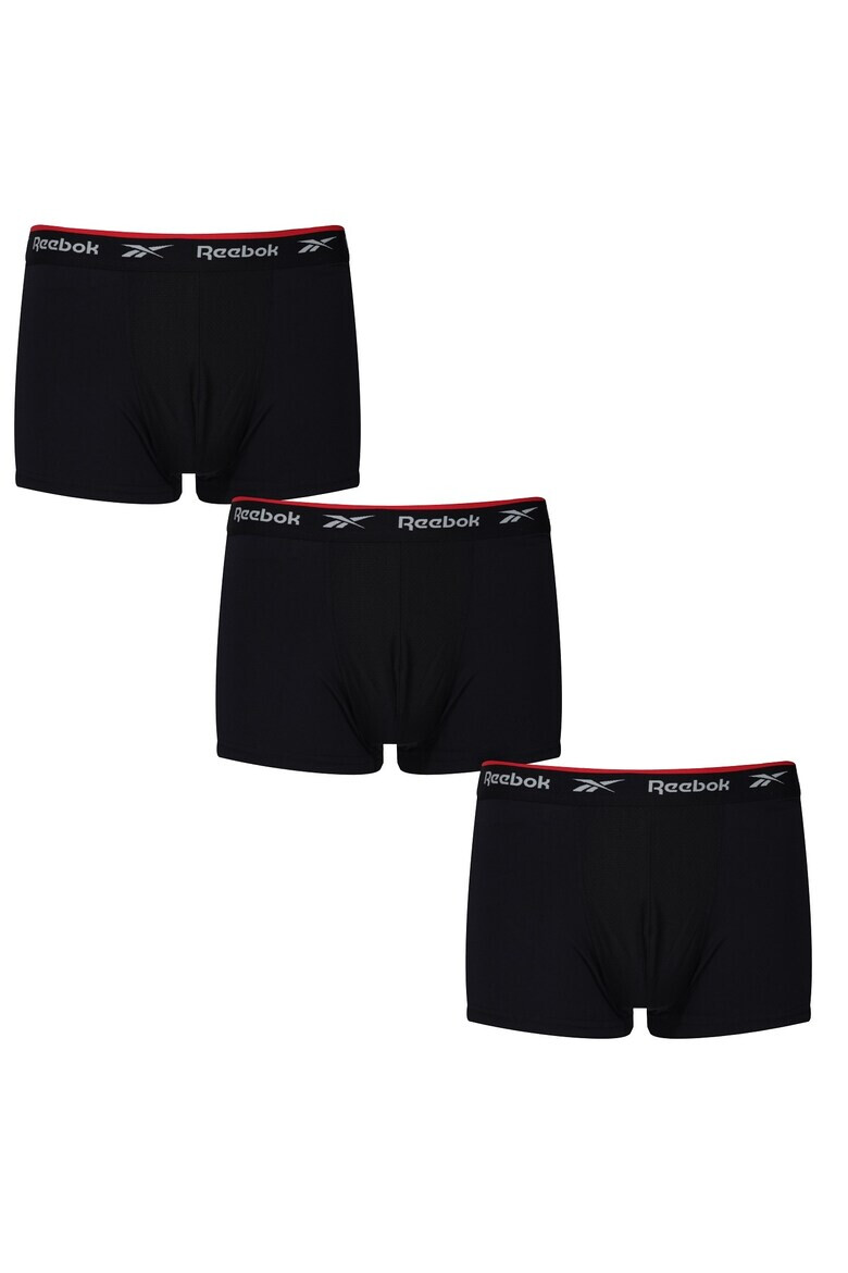 Reebok Боксерки 6651 с лого - 3 чифта - Pepit.bg