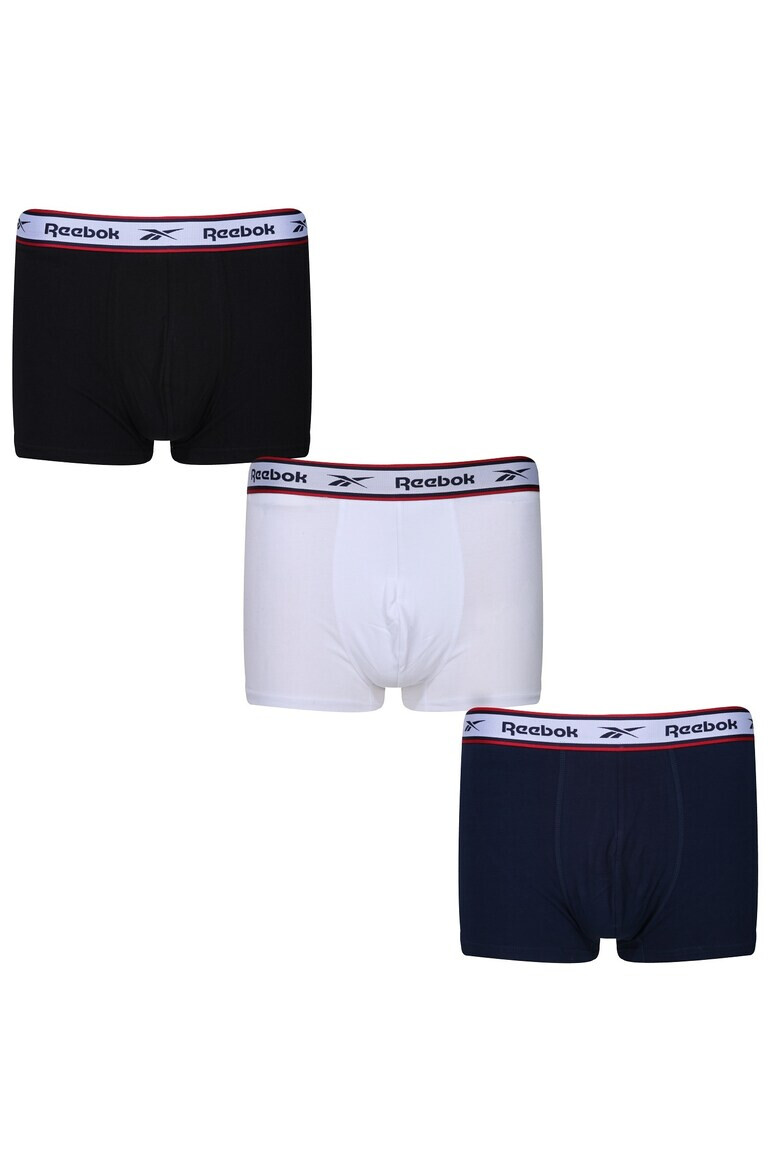 Reebok Боксерки 6655 с лого - 3 чифта - Pepit.bg