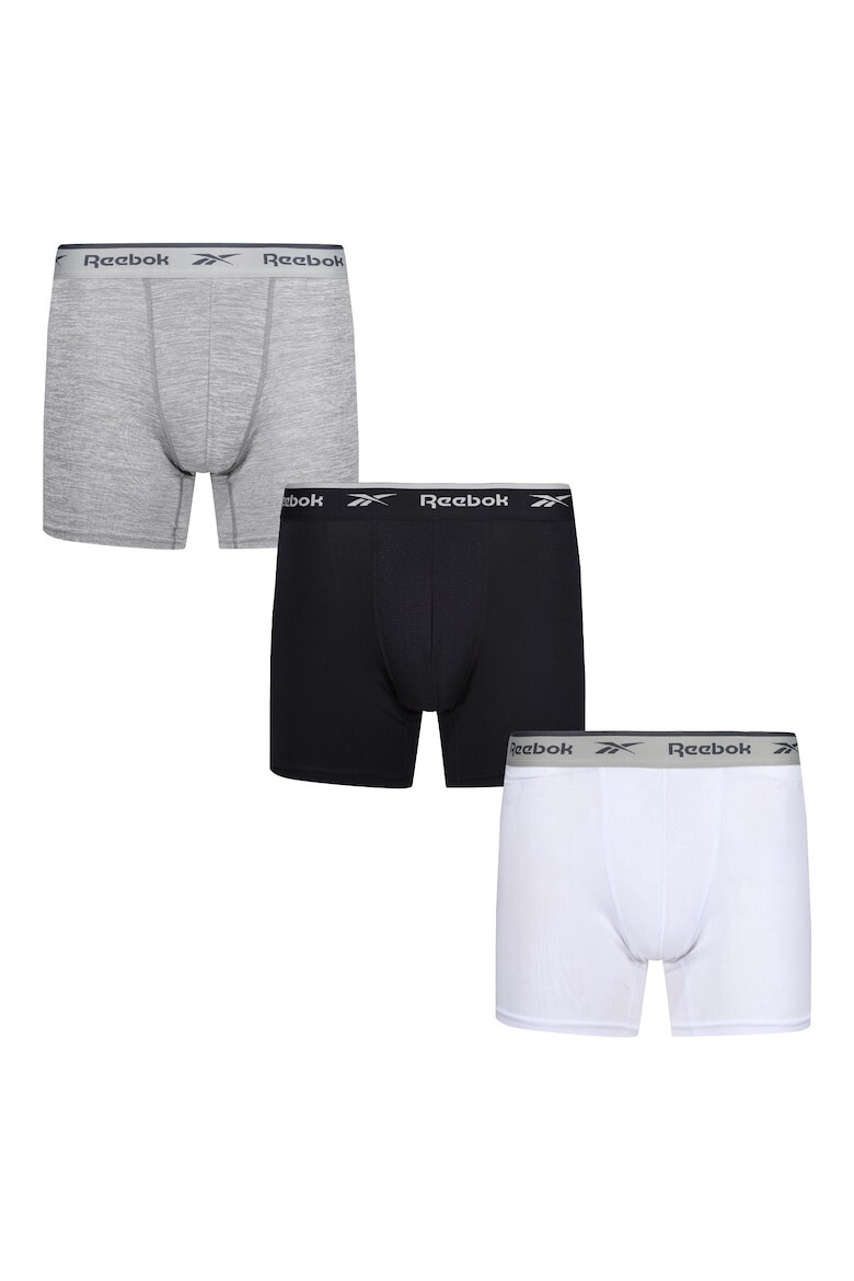 Reebok Боксерки с лого на талията - 3 чифта - Pepit.bg