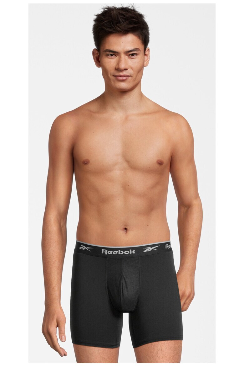 Reebok Боксерки с лого на талията - 3 чифта - Pepit.bg