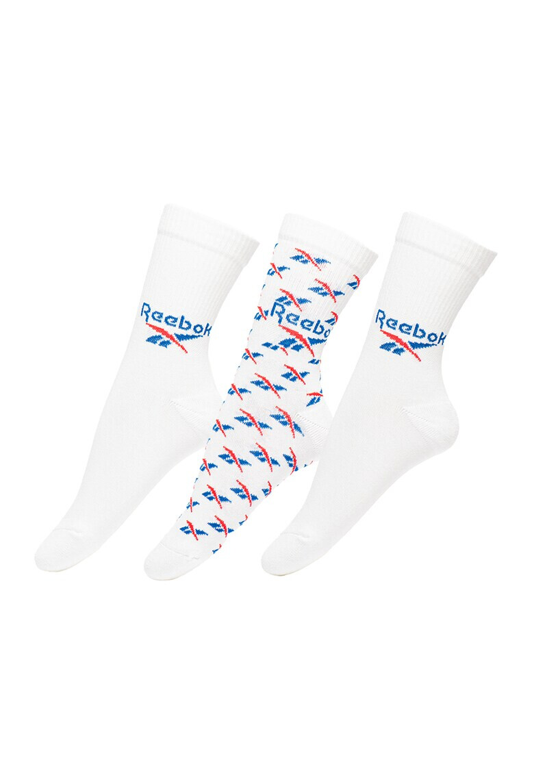 Reebok Чорапи с лого - 3 чифта - Pepit.bg