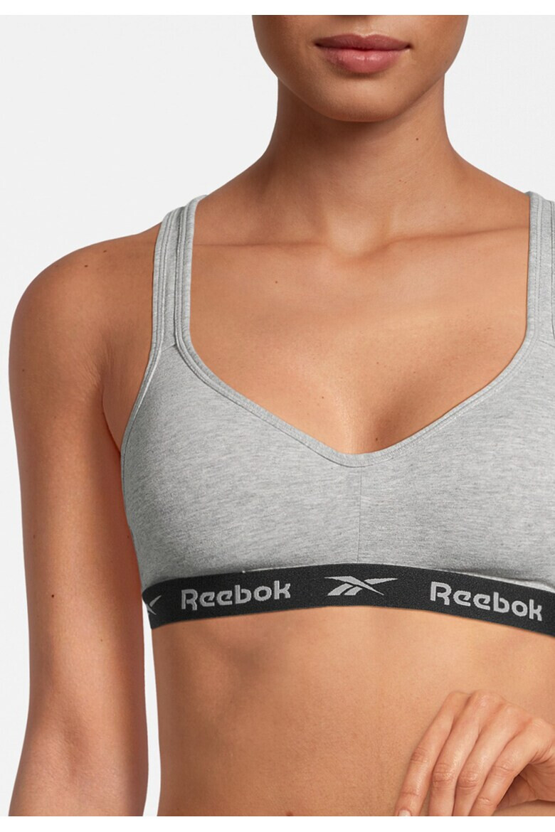 Reebok Фитнес бюстие 6763 с кръстосани презрамки - Pepit.bg