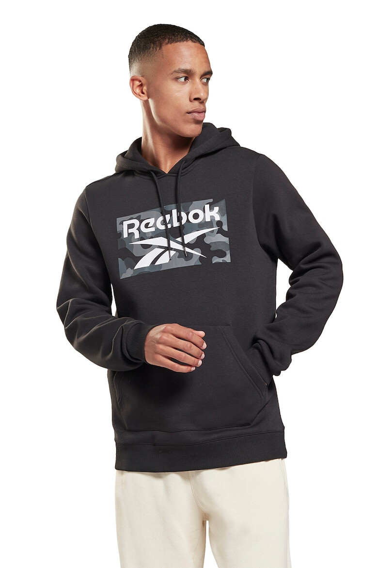 Reebok Фитнес худи Camo с лого - Pepit.bg