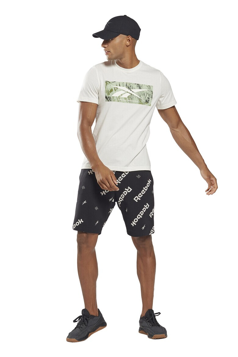 Reebok Фитнес тениска Vector с лого - Pepit.bg