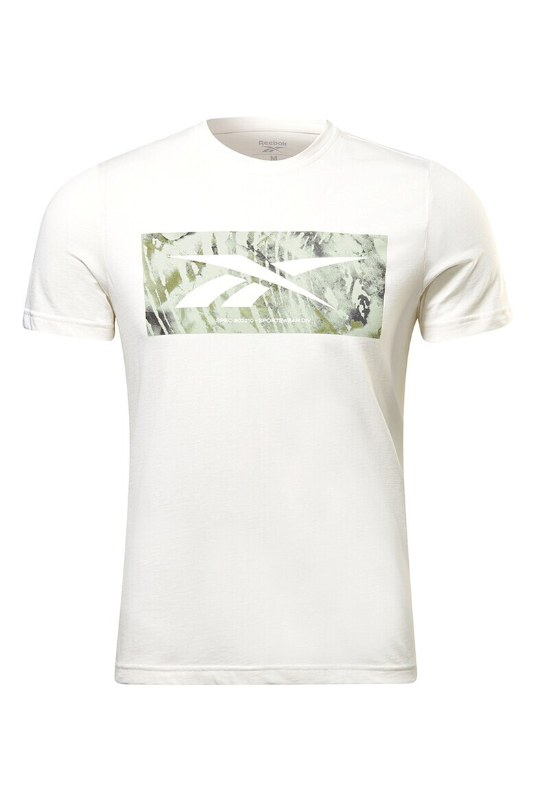 Reebok Фитнес тениска Vector с лого - Pepit.bg