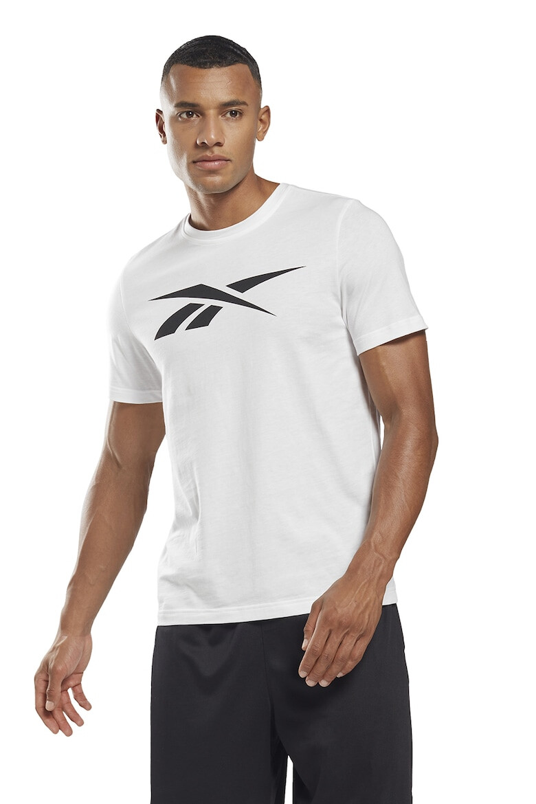 Reebok Фитнес тениска Vector с лого - Pepit.bg