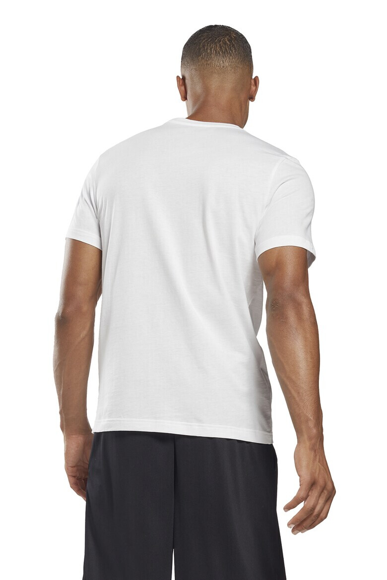 Reebok Фитнес тениска Vector с лого - Pepit.bg