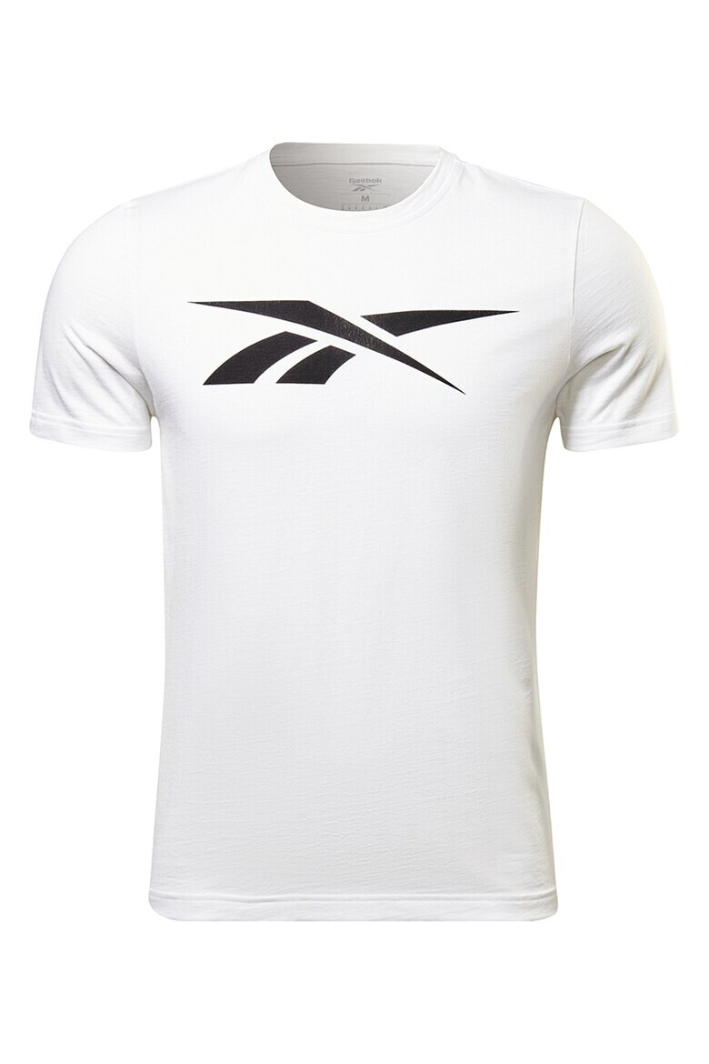 Reebok Фитнес тениска Vector с лого - Pepit.bg