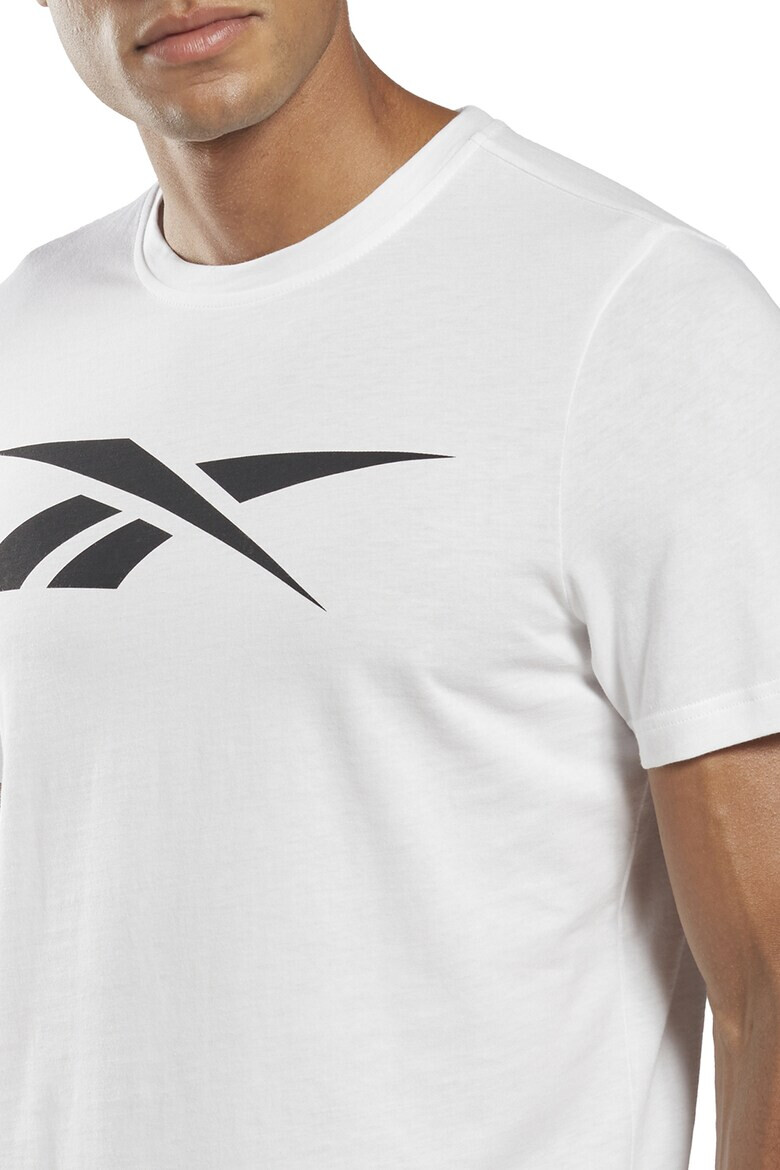 Reebok Фитнес тениска Vector с лого - Pepit.bg