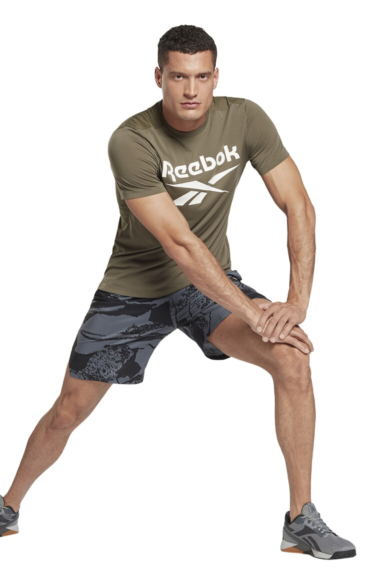Reebok Фитнес тениска Wor с лого - Pepit.bg
