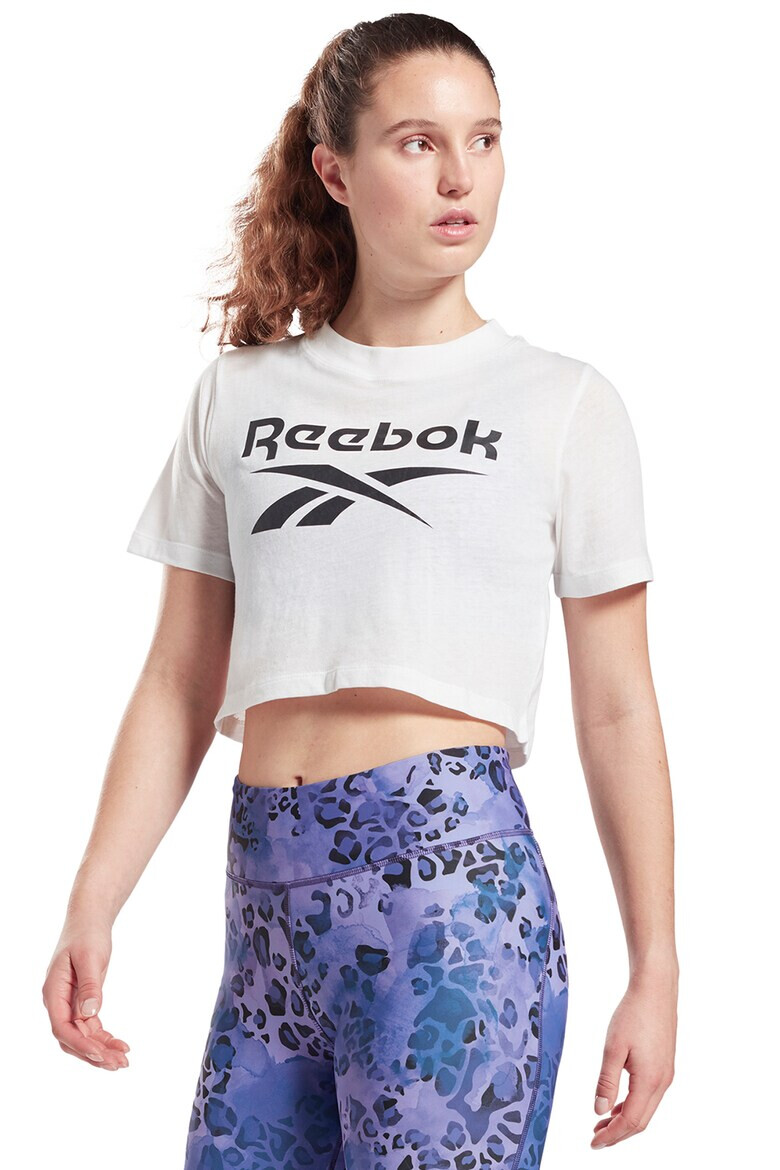 Reebok Къса тениска Identity с лого - Pepit.bg