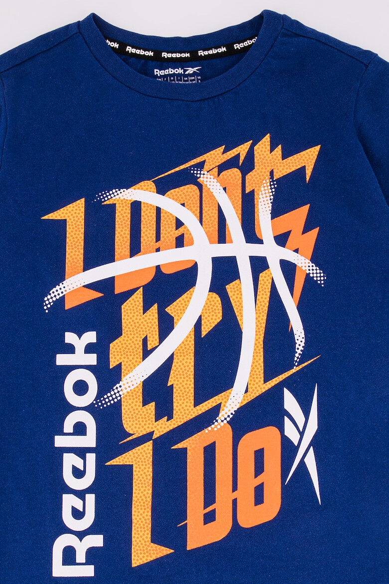 Reebok Памучна тениска I Doo с лого - Pepit.bg