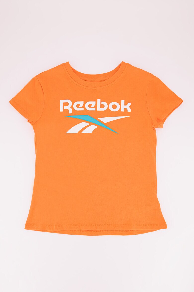 Reebok Памучна тениска Lock с лого - Pepit.bg