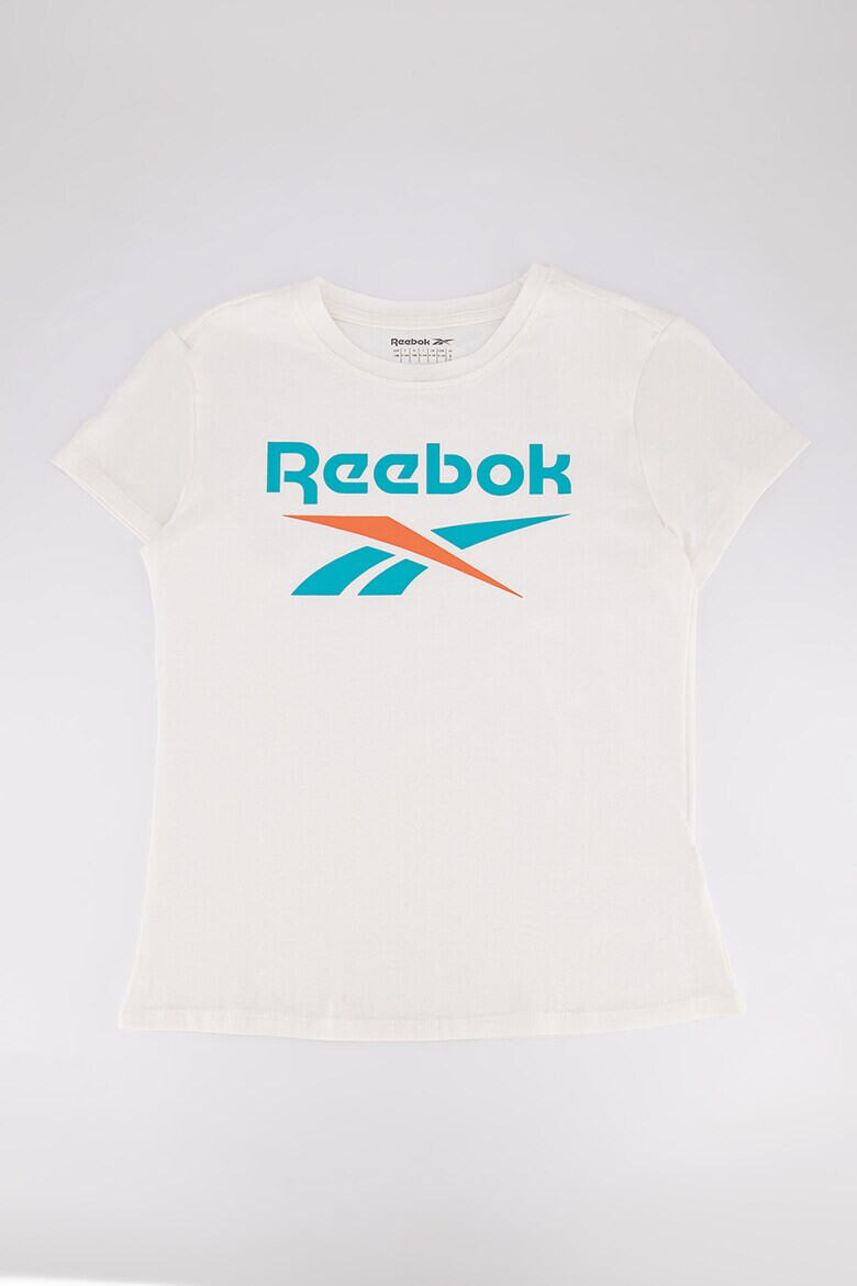 Reebok Памучна тениска Lock с лого - Pepit.bg