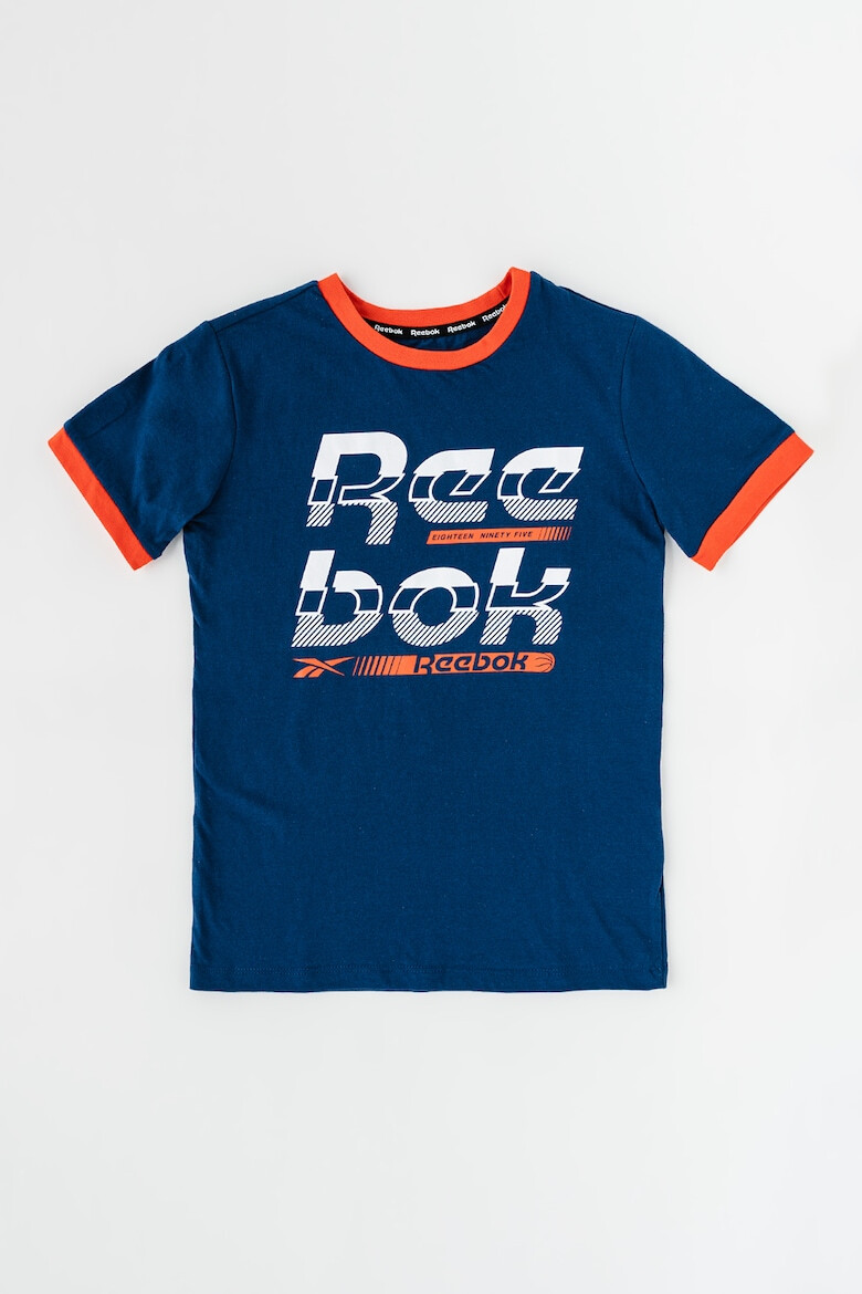 Reebok Памучна тениска Movement с лого - Pepit.bg