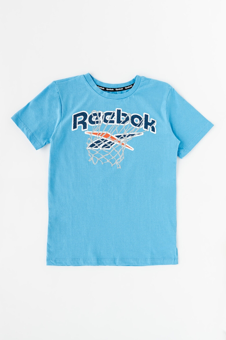Reebok Памучна тениска с принт - Pepit.bg