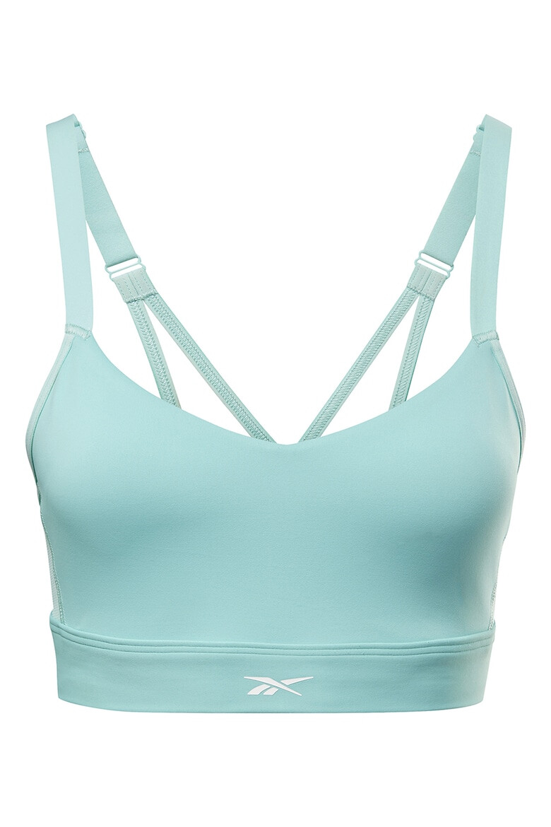 Reebok Спортно бюстие Lux Strappy с отделящи се подлънки - Pepit.bg