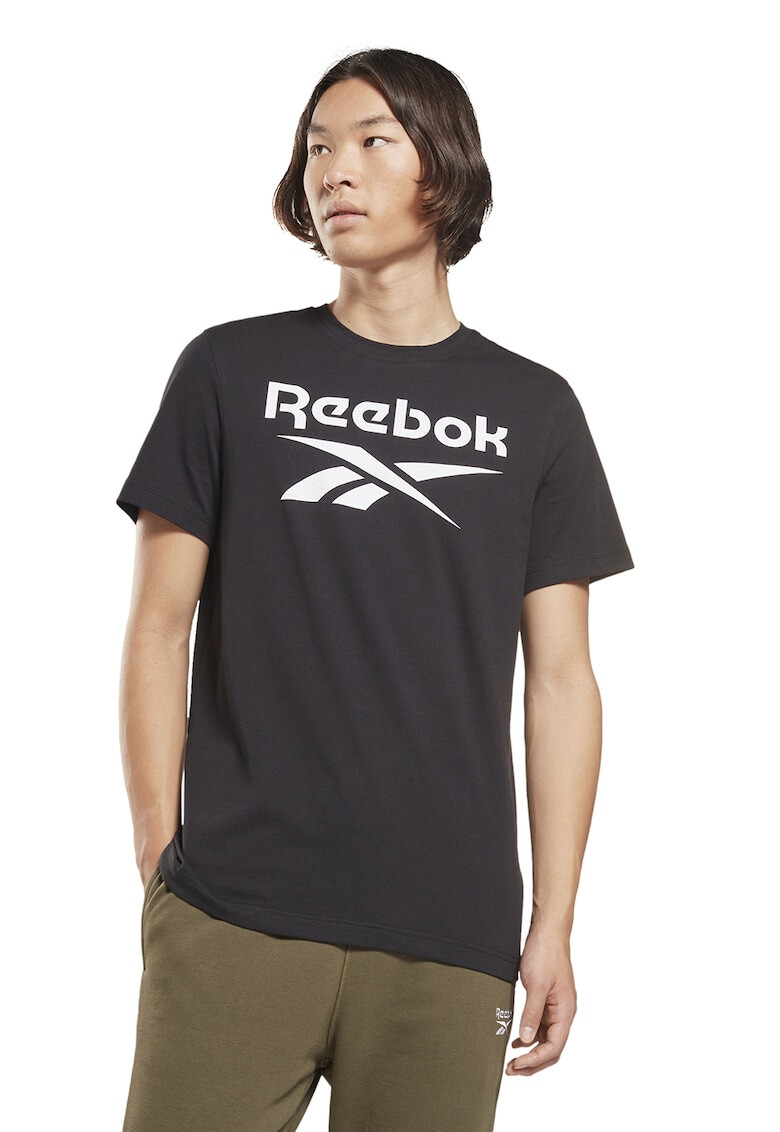 Reebok Тренировъчна тениска с лого - Pepit.bg