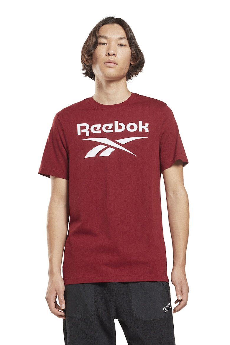 Reebok Тренировъчна тениска с лого - Pepit.bg