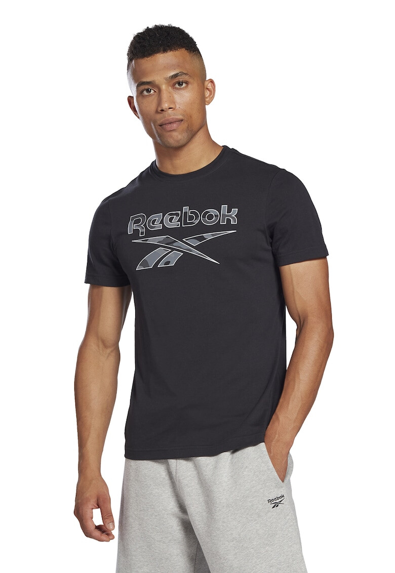 Reebok Тренировъчна тениска с лого - Pepit.bg