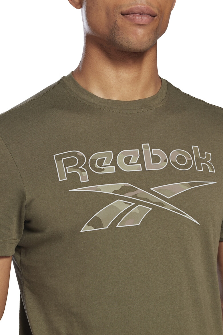 Reebok Тренировъчна тениска с лого - Pepit.bg