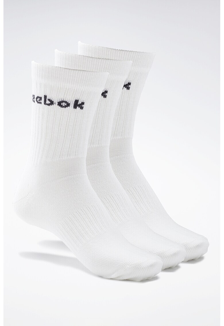 Reebok Унисекс къси фитнес чорапи Action Core - 3 чифта - Pepit.bg