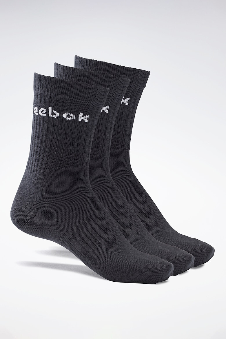 Reebok Унисекс къси фитнес чорапи Action Core - 3 чифта - Pepit.bg