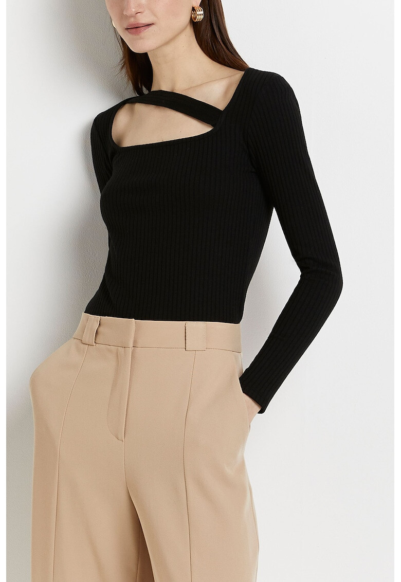 RIVER ISLAND Блуза с асиметричен детайл - Pepit.bg