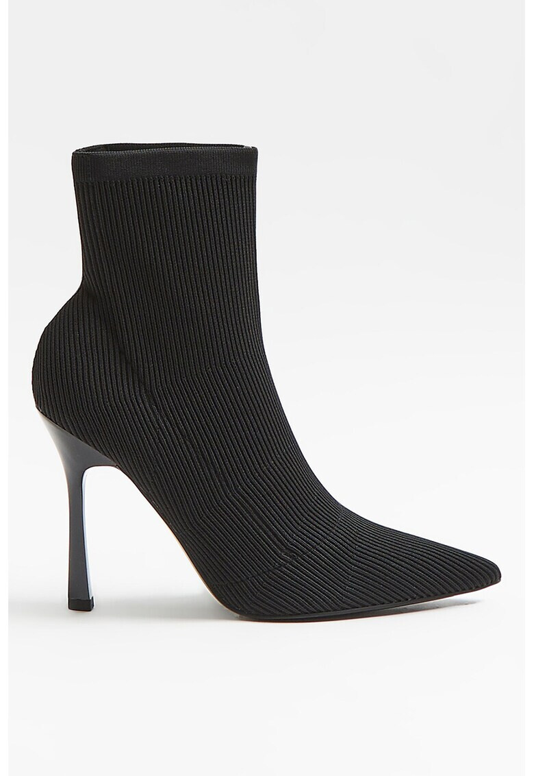 RIVER ISLAND Боти с рипсен дизайн - Pepit.bg