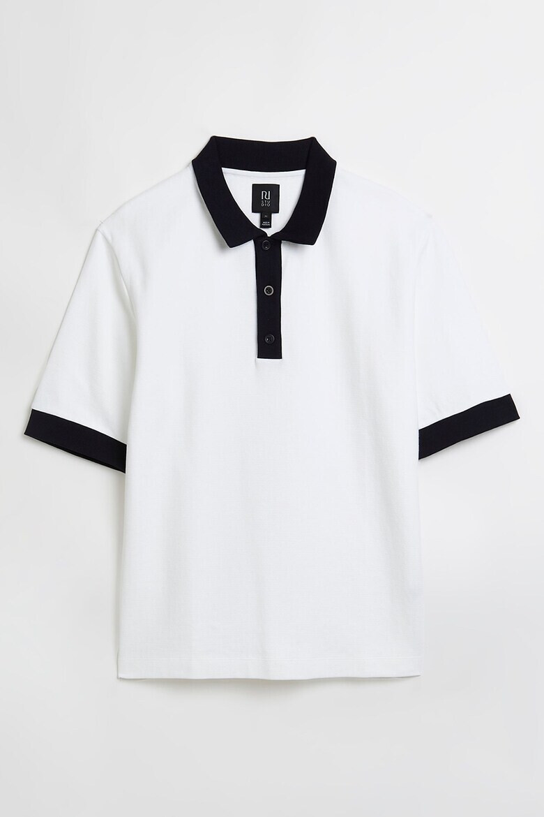 RIVER ISLAND Двуцветна тениска с яка - Pepit.bg