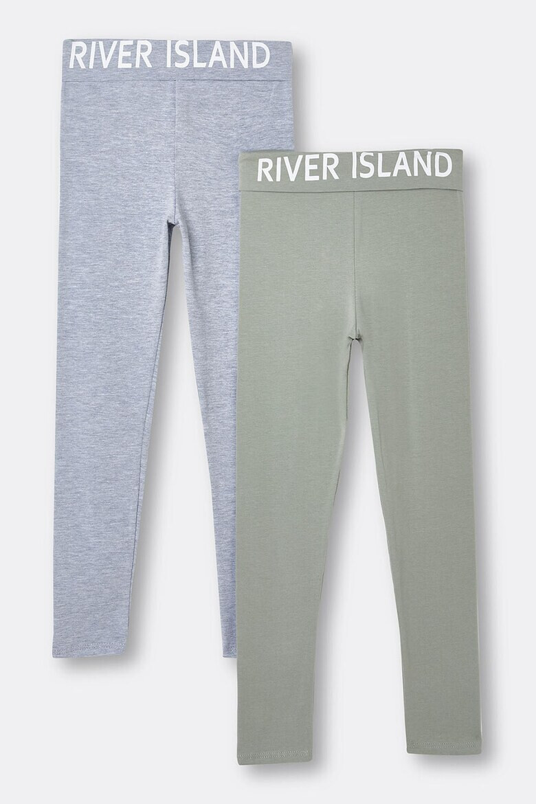 RIVER ISLAND Клинове с лого 2 чифта - Pepit.bg