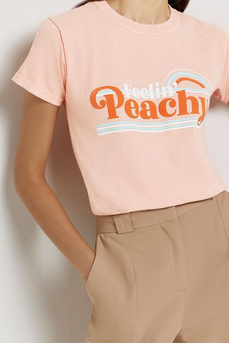 RIVER ISLAND Къса тениска с принт - Pepit.bg